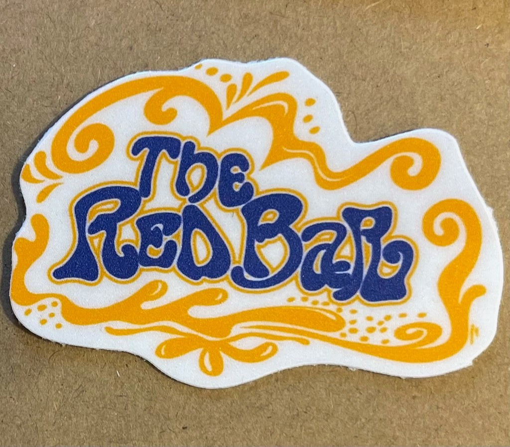 Orange Crack Sticker