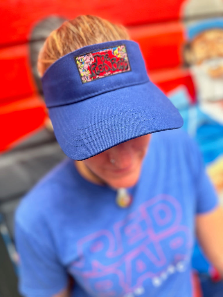 Red Bar Classic Patch Visor