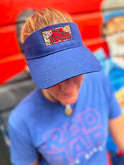 Red Bar Classic Patch Visor