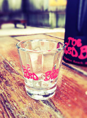 Red Bar Shot Glass